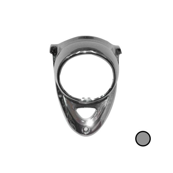 ヤマハ 2st ビーノ VINO 5AU/SA10J ヘッドライトカバー シルバー 外装