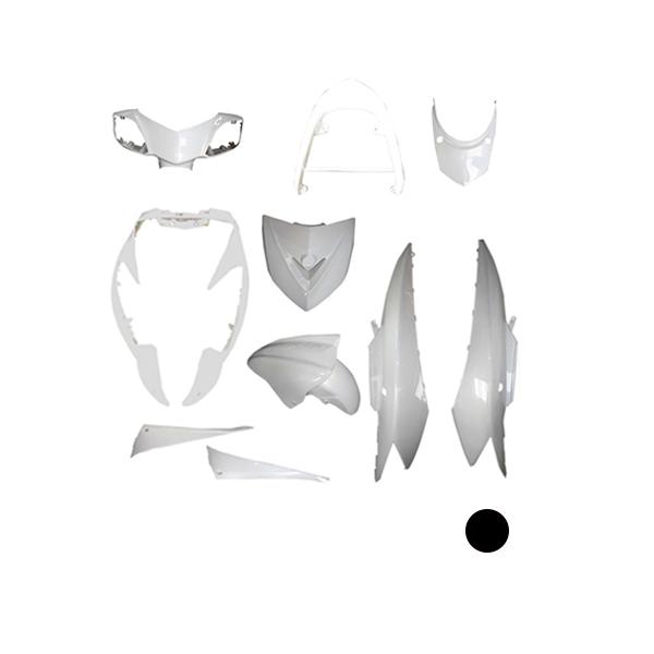 シグナスX 3型 カウル 外装一式 SE44J ブラック 外装11点セット シグナスX 3型(SE44J) ブラック - バイク