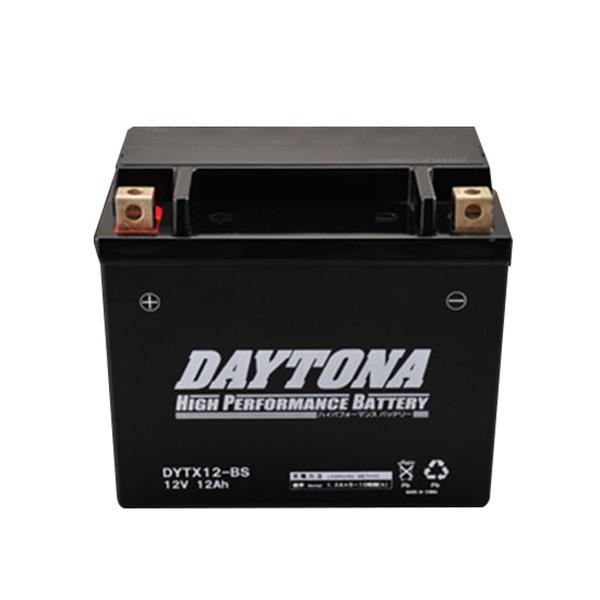 在庫有 フル充電 デイトナ ハイパフォーマンスバッテリー MFバッテリー DYTX12-BS DAYTONA 92885 ZR400C ゼファー400 バンディット1200