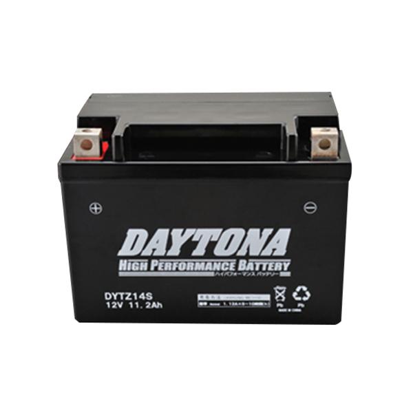 DAYTONA ハイパフォーマンスバッテリー DYTZ14S MFタイプ 92889 バイク 密閉型MFバッテリー