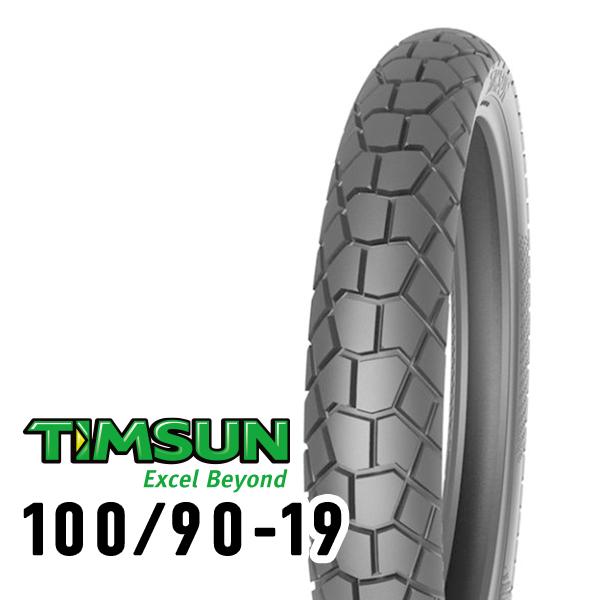 TIMSUN(ティムソン) TS823 100/90-19 57P TL フロント TS-823 バイク
