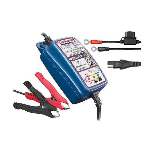 TECMATEバイク用全自動充電器 OptiMate1 PLUS TM-407a TecMATE バイク用全自動充電器 OptiMate1 PLUS TM-407a TM-407AV2
