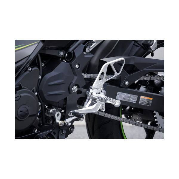 OVER Racing(オーヴァーレーシング) バックステップ 4P BLK Ninja250
