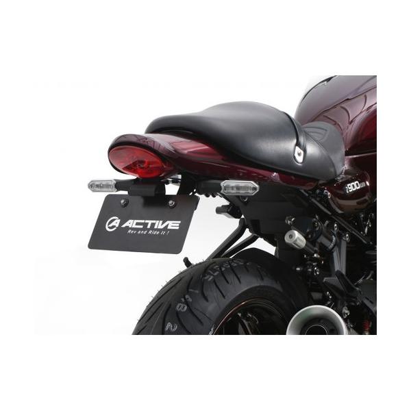 ACTIVE フェンダーレスキット LEDナンバー灯付 ブラック Z900RS[18