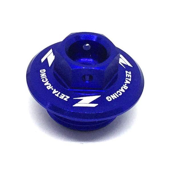 ZETA(ジータ) オイルフィラーキャップ ブルー スズキ/XT250X/TRICKER