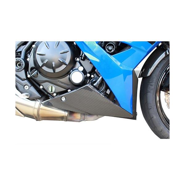 SPEEDRA アンダーカウル 左右セット ドライカーボン 平織艶あり