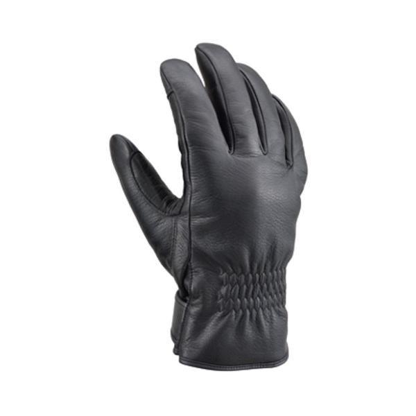 ヘンリービギンズ HBG-057 国産内縫いウィンターグローブ ブラック M