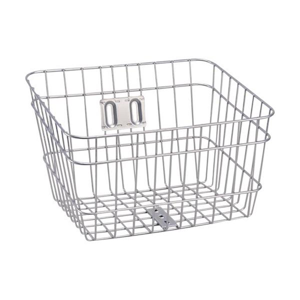 メーカー品番：SSK-401カラー：シルバータイプ：前用商品サイズ：上部内寸：横幅×奥行：約365mm×305mm 底部内寸：横幅×奥行：約310mm×220mm 高さ：前×後：約210mm×240mm単位：1個セット内容/付属品：取付金具