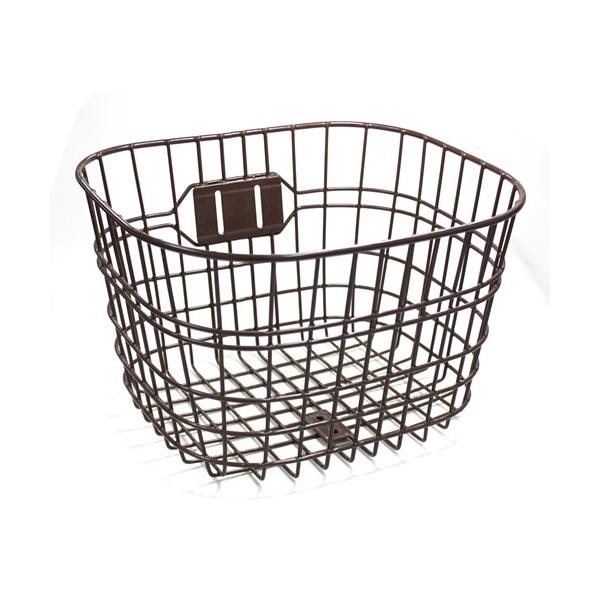 カラー：ブラウンタイプ：前用商品サイズ：【上部内寸】 横：約36cm、縦：約31cm 【下部内寸】 横：約31cm、縦：約24cm 【高さ】 カゴ淵が高い所：約23cm、カゴ淵が低い所：約21cm単位：1個