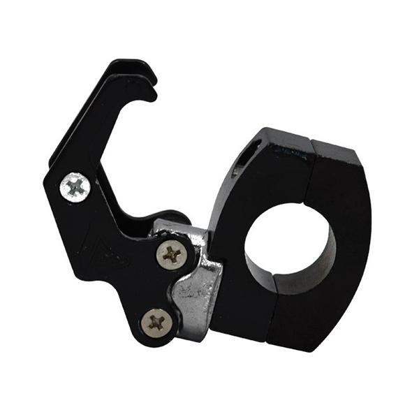 カラー：ブラック商品サイズ：全高63*幅77mm(横に寝かせた寸法) 対応ハンドル径：22ｍｍ単位：1個