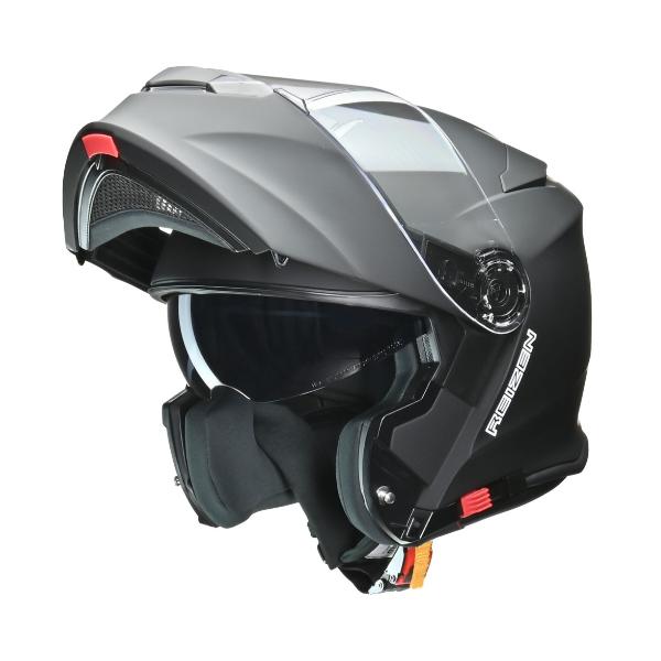 パーツダイレクト店リード工業 LEAD バイク REIZEN システムヘルメット ブラック モジュラーヘルメット LL
