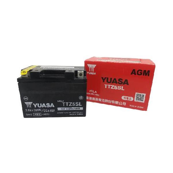 台湾ユアサ TTZ5SL(YTZ5S互換)液入り充電済み バイク 密閉型MF