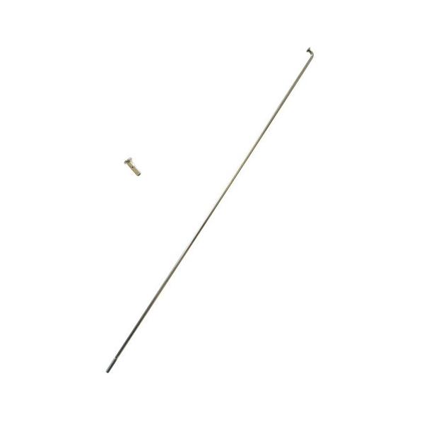 タイプ：ステンレス単位：1本セット内容/付属品：スポーク×1本 付属品：#14ニップル(真鍮)×1個