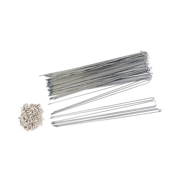 (未使用･未開封品)　HOSHI SPOKES(ホシスポーク) ♯14×291 スポーク SBステンレス 426-10291 kmdlckf 星工業 スポーク #14-191mm スターブライト 自転車 : パーツダイレクト