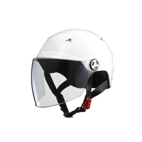 他サイト： リード工業(LEAD) SERIO(セリオ) RE-41 シールド付きハーフヘルメット ホワイト LL(XL) RE41 バイク 半帽ヘルメットの商品画像