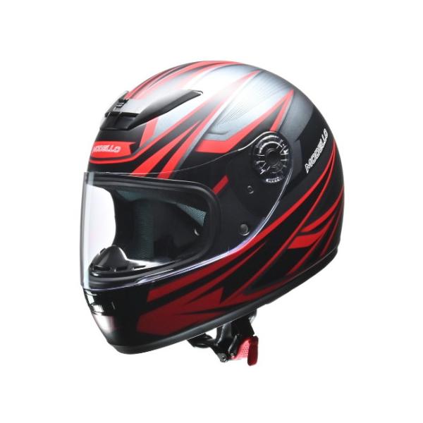 リード工業(LEAD) MODELLO(モデーロ) フルフェイスヘルメット マットガンメタ フリー バイク ヘルメット