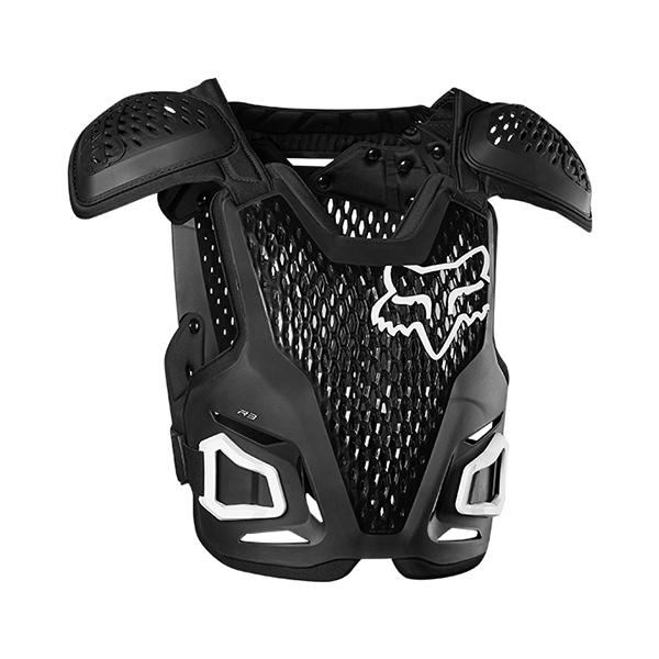 Fox R3 バイク用プロテクター ピンク/ブラック　キッズ用 子供用プロテクター 3点セット（ピンク）キッズ用 小学生 5歳 6歳