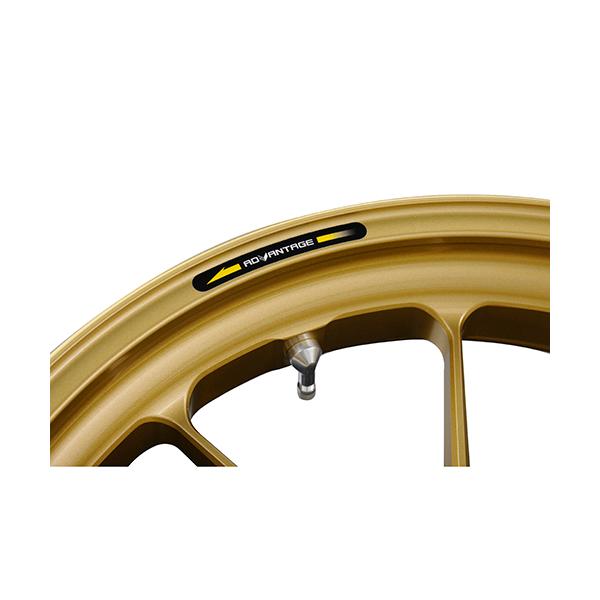 ADVANTAGE EXACT EXACT リム用ステッカー 左回転方向 AD-28 バイク