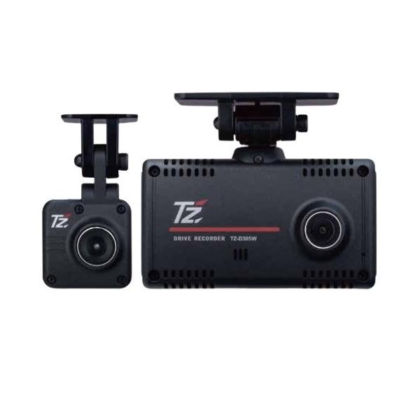 TZ-D305W前後録画ドライブレコーダー TZ ドライブレコーダー(前後2