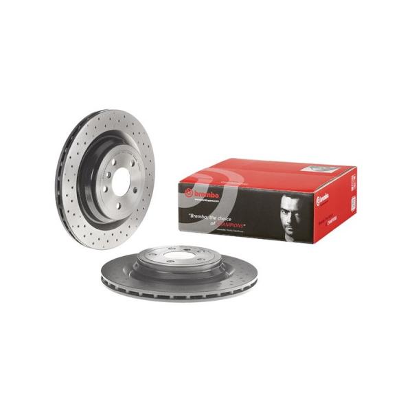 Brembo(ブレンボ) 自動車 ディスクローター ブレーキディスク 09.A959 