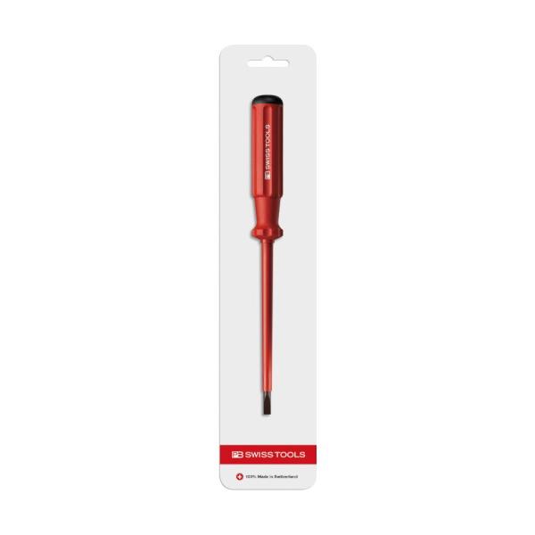 PB SWISS TOOLS エレクトロマイナスドライバー絶縁(台紙) 軸長：100mm/軸径：3.5mm 5100.1-100CN ハンドツール工具