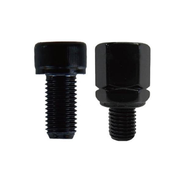 メーカー品番：J-02カラー：ブラック商品サイズ：二面幅17×対角距離約19×高さ33 ボルト：高さ30×φ16単位：1セットセット内容/付属品：ボルト×1、アダプター×1