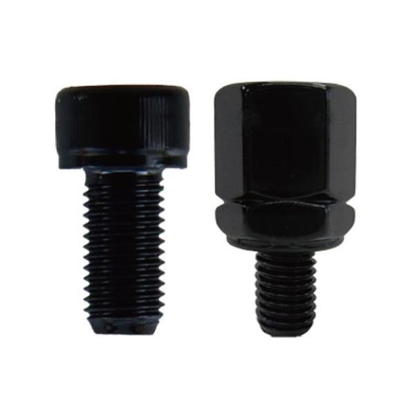 メーカー品番：J-03カラー：ブラック商品サイズ：二面幅17×対角距離約19×高さ33 ボルト：高さ30×φ16単位：1セットセット内容/付属品：ボルト×1、アダプター×1