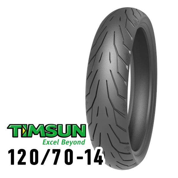 TIMSUN(ティムソン) ストリートハイグリップ TS690F 120/70-14 55S TL