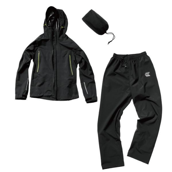 マック（自転車） アークライトレインスーツAS-300 L BK MAKKU Makku(マック) AS-300 アークライトレインスーツ ブラック 4L 自転車