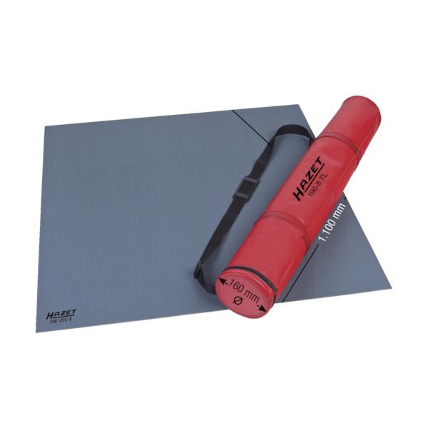 絶縁マット HAZET(ハゼット) 絶縁マット 1000×1000×4 196VDE82 整備・作業用マット