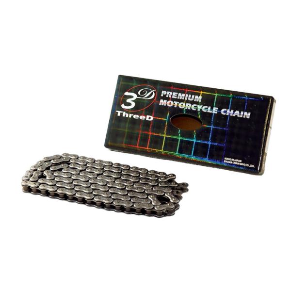 Pre-Order】EK CHAIN ​​3D LUXE Series 525 Chain 120Links EK-CHAIN イーケーチェーン ThreeD 525SPR 3D (GP;GP)P=GP MLJ 126L