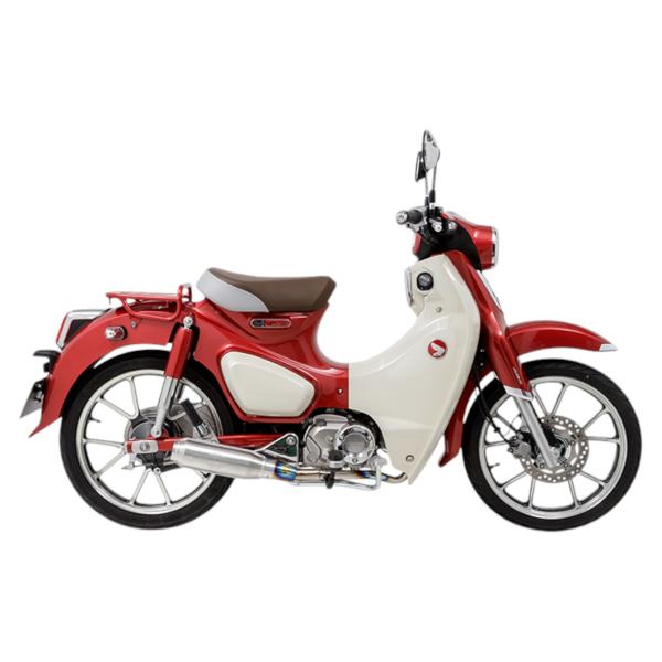 当時物 スーパーカブ モリワキ 　　チタン　モナカマフラー モリワキ(MORIWAKI) フルエキゾーストマフラー MONSTER HG-Ti スーパー