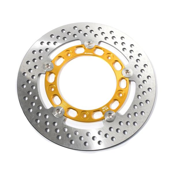 EVATEK(エヴァテック) フロントブレーキ245mm ディスク単品 ゴールド スーパーカブC125 EVT-3112-GD バイク ディスクローター