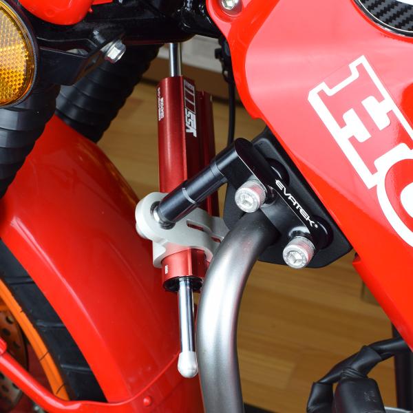 EVATEK(エヴァテック) ステアリングダンパーキット レッド ハンターカブCT125 EVT-5121-RD バイク