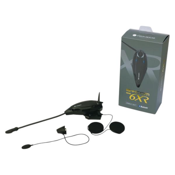 SYGN HOUSE B+COM SB6XR ブラック シングル バイク インカム : パーツ