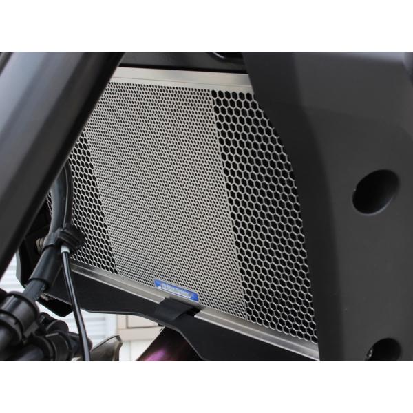 エッチングファクトリー MT-07(2025)用 ラジエターガード シルバー