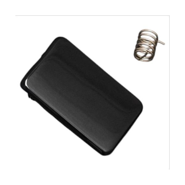 PMC Z1R シートロックカバー ブラッククローム(バネ付) 73-476 バイク