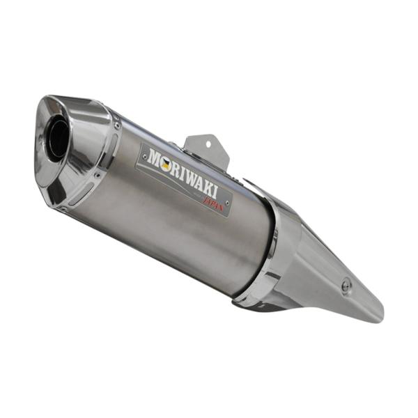 モリワキ スリップオンマフラー MX ホワイトチタンニウム NC750X