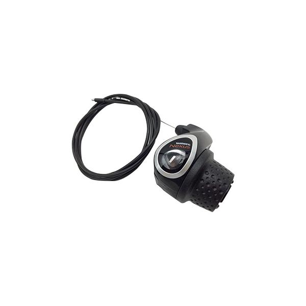SHIMANO(シマノ) 自転車 シフトレバー 内装3段グリップシフト SL-3S43J BK :307020522:パーツダイレクト店 通販 シマノ(SHIMANO) シフティングレバー SL-3S43J 付属 1650mmケーブル シルバー ASL3S43JS165S NEXUS