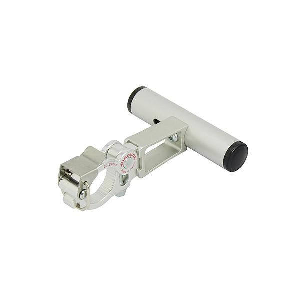 メーカー品番：SGS-300Sカラー：シルバー商品サイズ：クランプ対応径：22〜29mm バーの長さ／径：100mm／φ22mm単位：1個