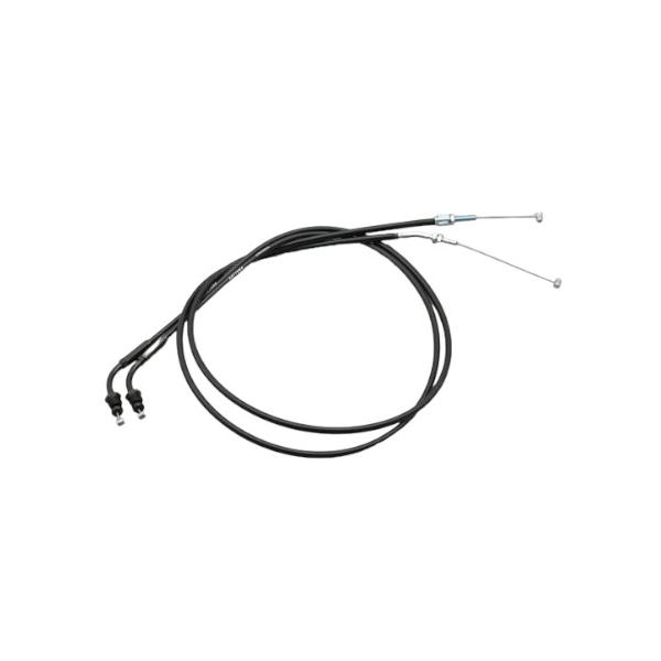専用 DAYTONA ロングスロットルケーブル SR系 120mm ロング ブラック 39885