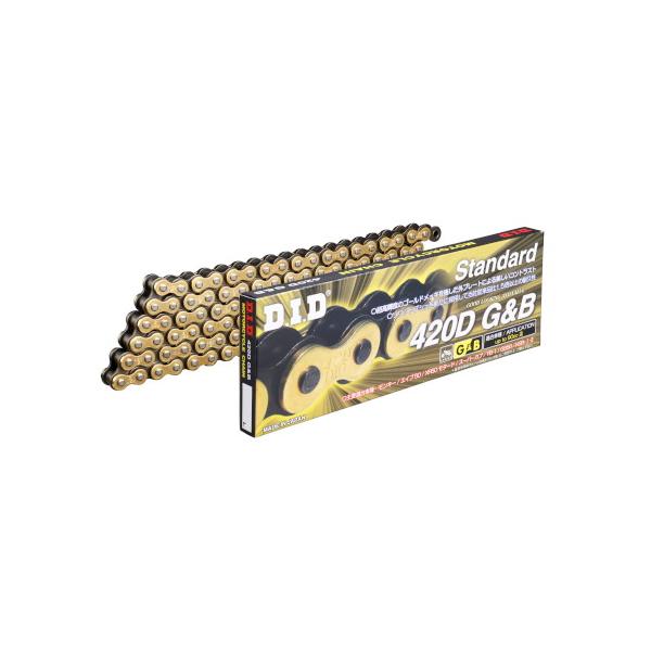 DID(大同工業) スタンダードシリーズチェーン 420D-110L RJ(クリップ