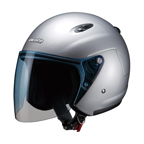 マルシン工業(Marushin) ジェットヘルメット M-400XL シルバー XL 00004009 バイク