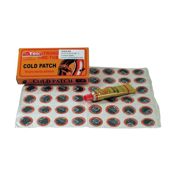 タイプ：バイク用_自動車用商品サイズ：S(φ18mm)単位：1箱(48枚入)セット内容/付属品：48枚入/箱 ラバーセメント付