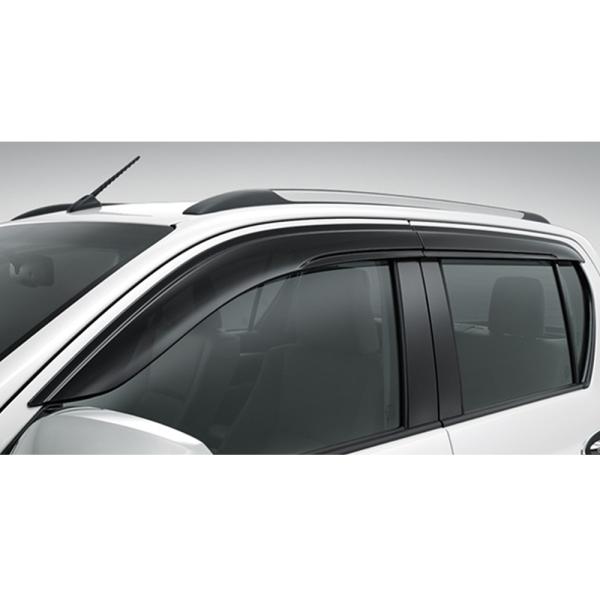 現行 120系 ハイラックス ブラック サンバイザー 左右 新品 トヨタ純正 トヨタ（TOYOTA） HILUX ハイラックス 純正 ドアバイザー