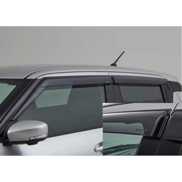 スイフト SWIFT 2016年12月〜 スズキ 海外 純正 ドアバイザー サイドバイザー 輸出仕様 SUZUKI GENUINE PARTS