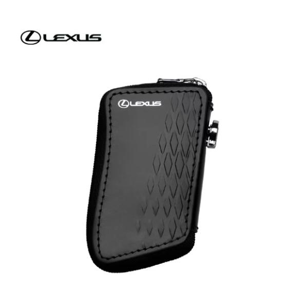 レクサス（LEXUS） 純正 本革 スマートキー ケース ブラック L型キー