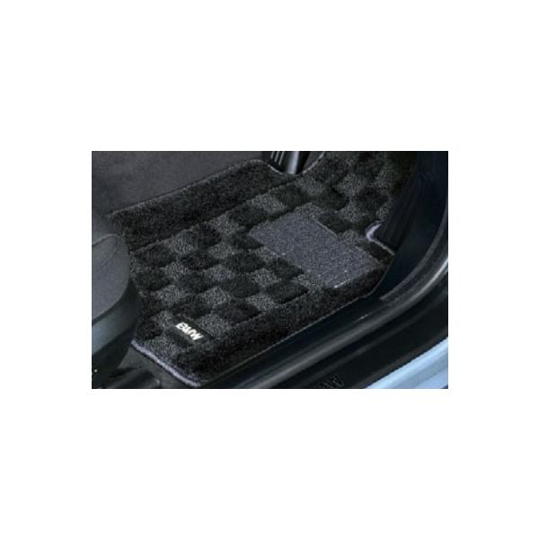 BMW純正アクセサリー 4シリーズ（F32/F82） クーペ/M4クーペ フロア・マット・セット シャギー（ブラック） 左ハンドル車用 送料160サイズ
