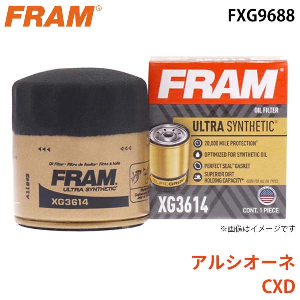 アルシオーネ CXD オイルフィルター FXG9688 15208-AA031 FRAM フラム パーツキング