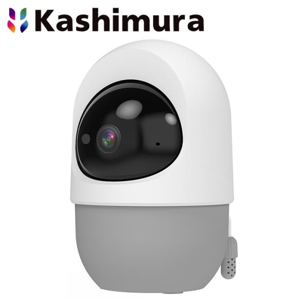 首振 巡航 スマートカメラ温湿度計搭載 スマートスイッチ搭載 カシムラ